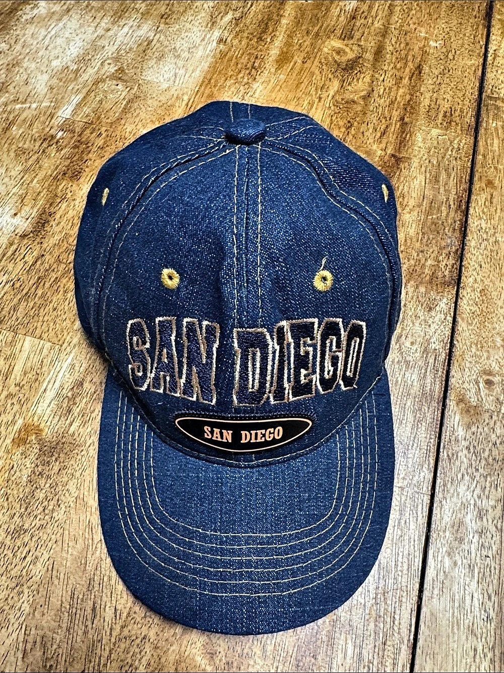 San Diego Embroidered Denim Hat